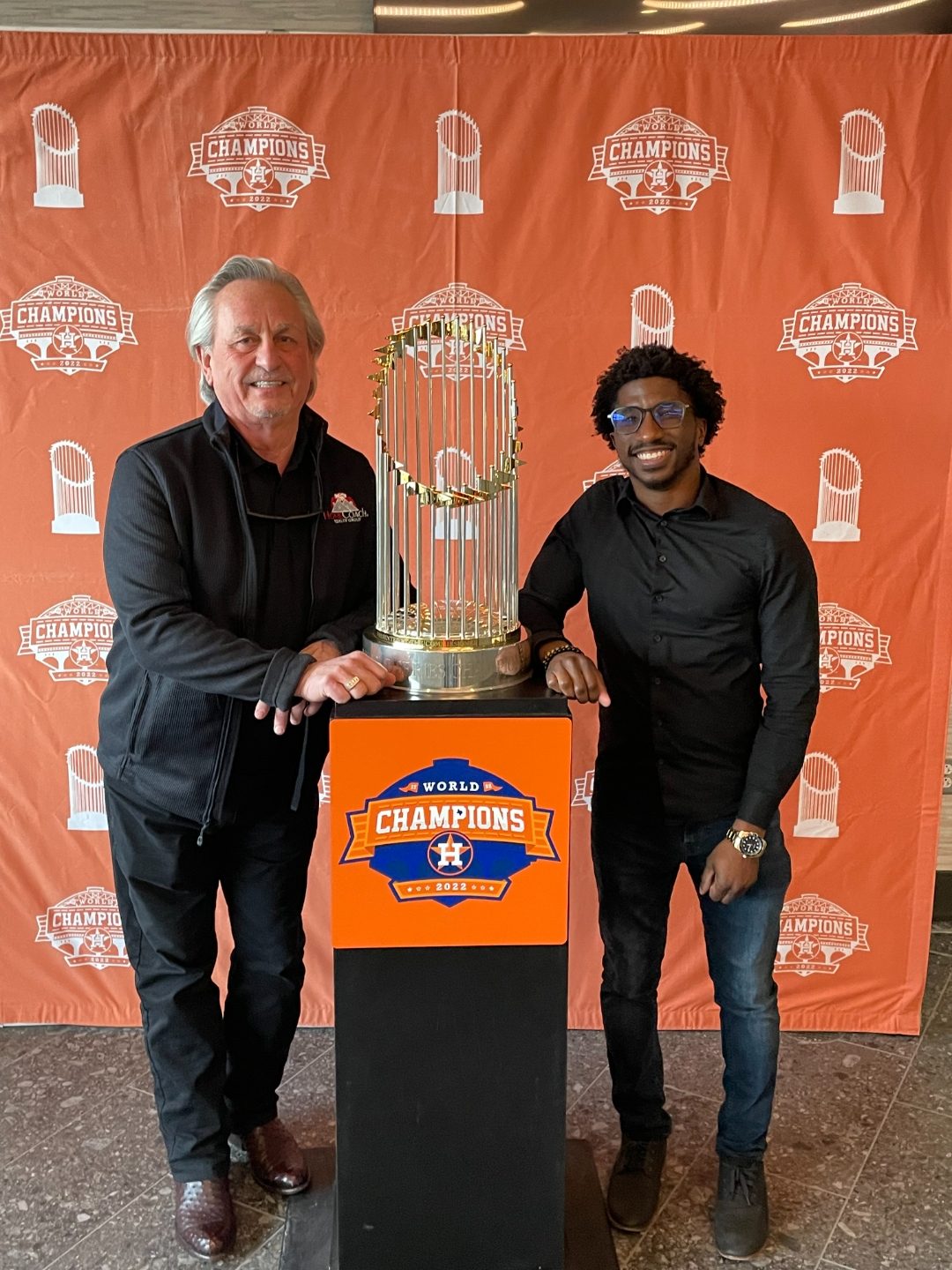 Houston Astros World Champions trophy