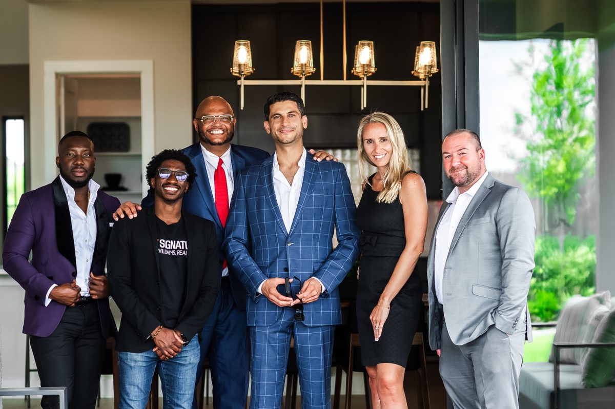 Luxury home group photo